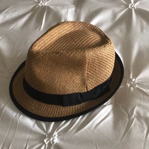 Fedora straw hat